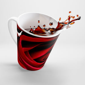 Rose Latte Mug + Your Name + DOB