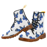 blue butterflies fly higher