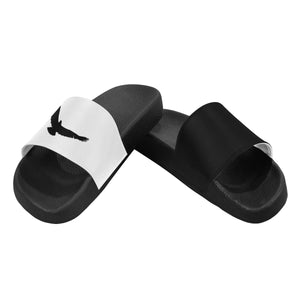 TEN WLASCIWY NA TRANSPARENT BACKGROUND DLATEGO Nie Men's Slide Sandals(Model 057)