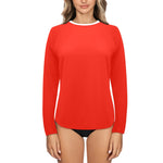 bright red