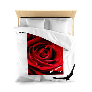 Rose Comforter Cover + Names + DOB