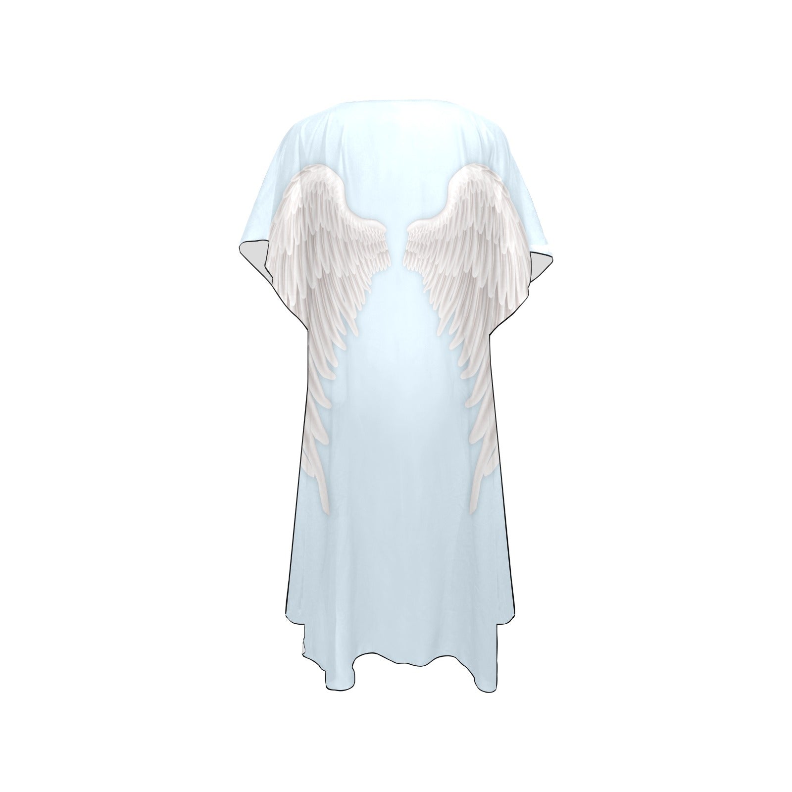 Angel blue with Angel wings