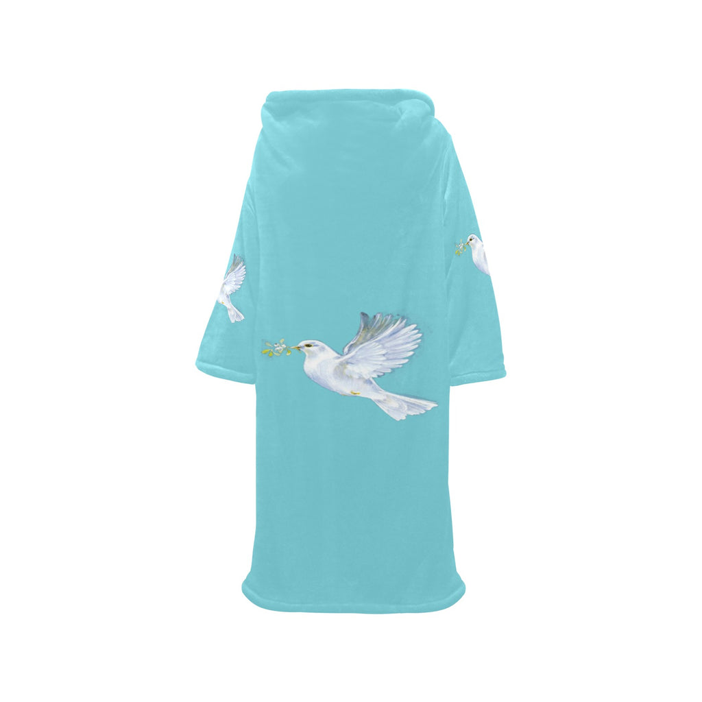 Dove Blanket Robe