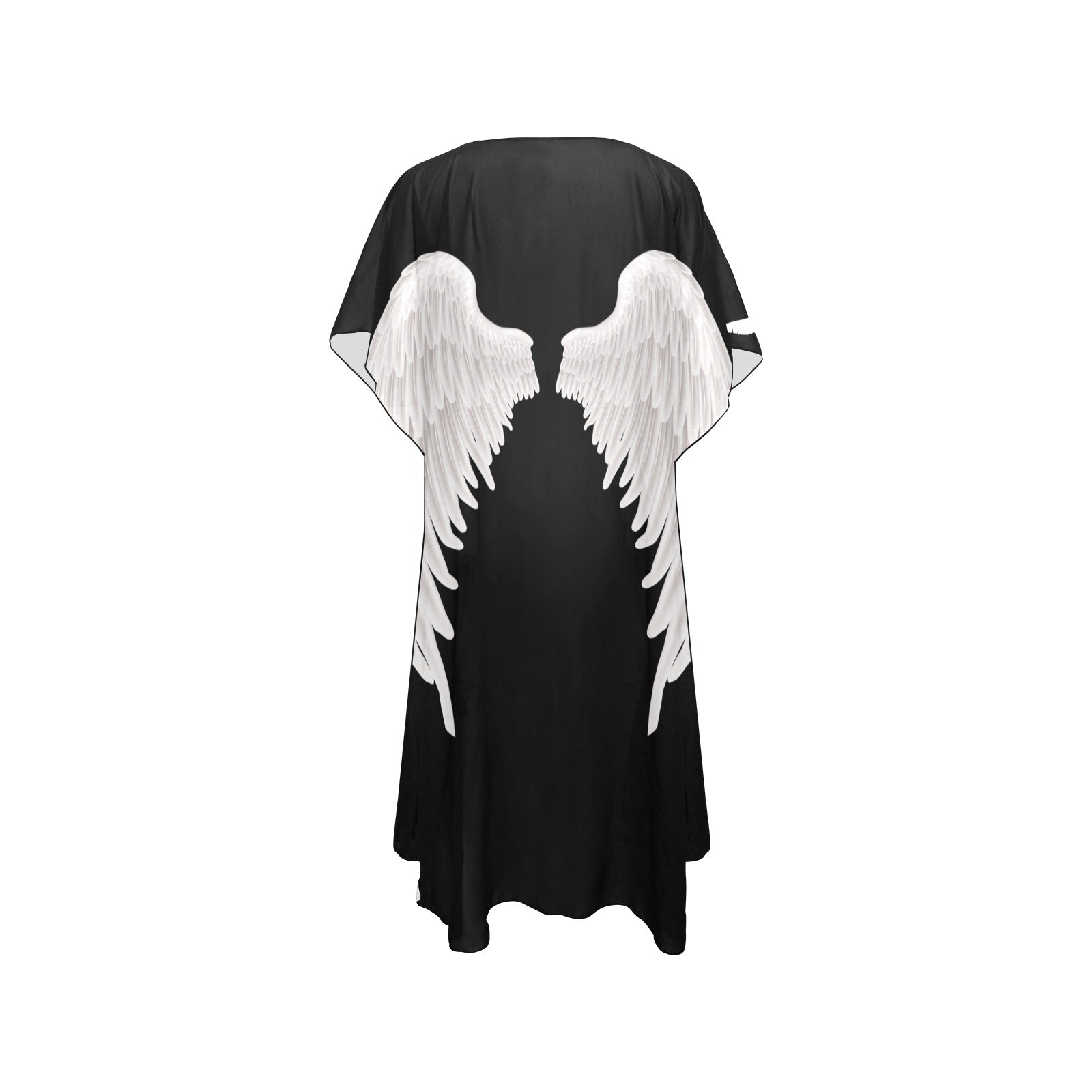 black with Angel wings