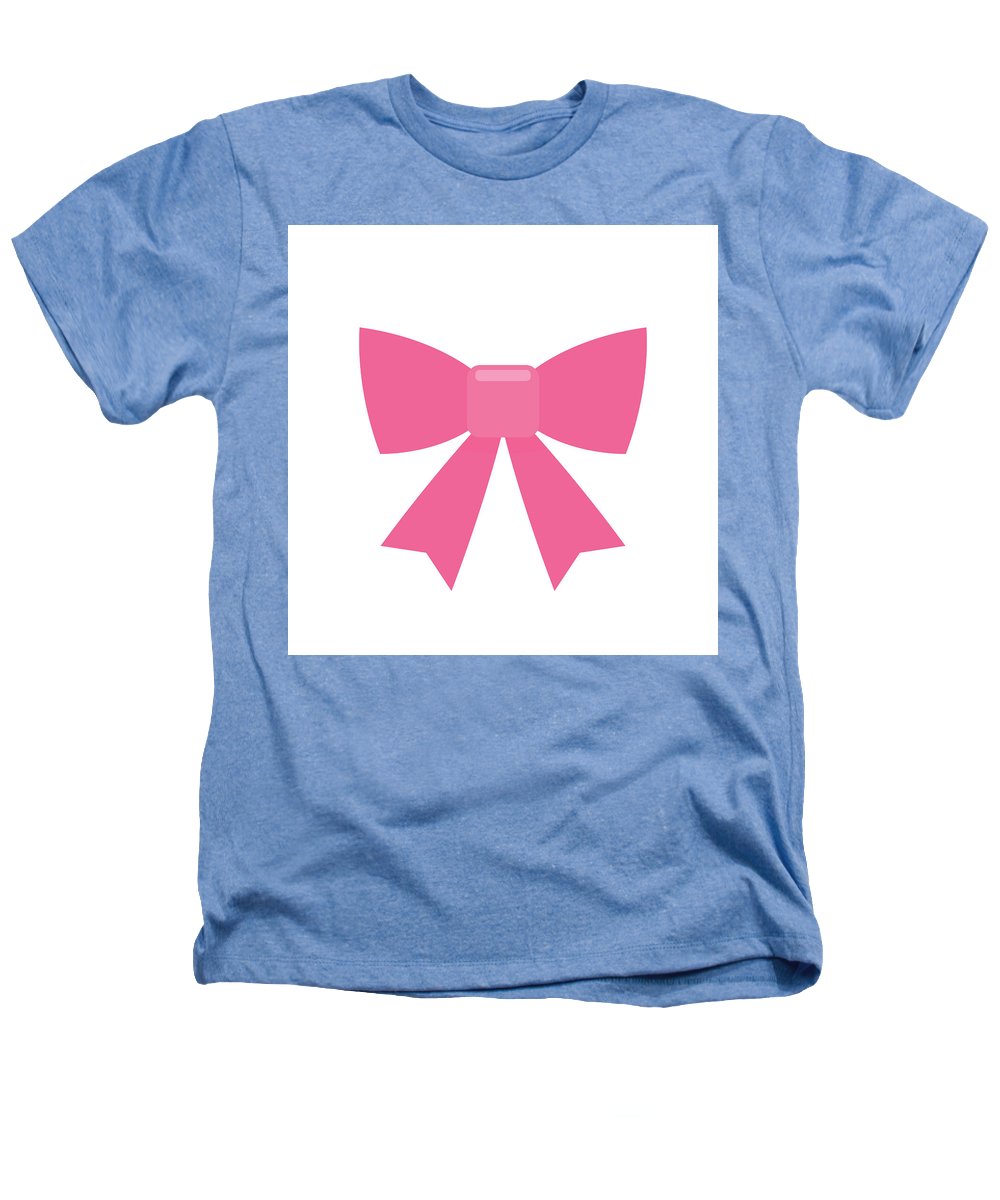 Pink bow simple flat icon - Heathers T-Shirt