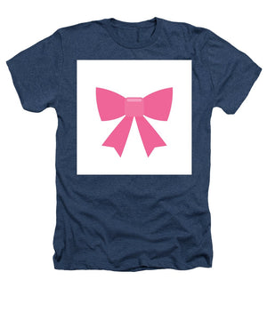 Pink bow simple flat icon - Heathers T-Shirt