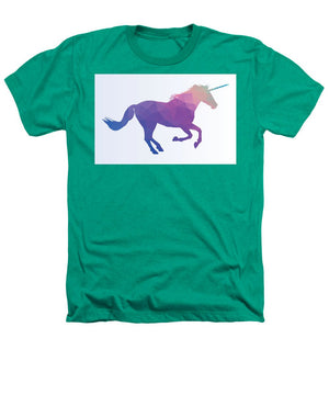 Polygonal Unicorn Horse Silhouette - Heathers T-Shirt