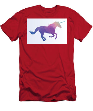 Polygonal Unicorn Horse Silhouette - T-Shirt