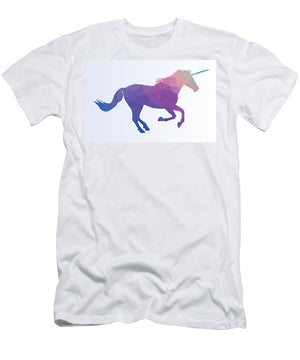 Polygonal Unicorn Horse Silhouette - T-Shirt