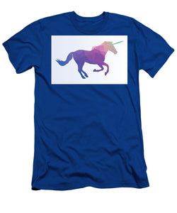 Polygonal Unicorn Horse Silhouette - T-Shirt